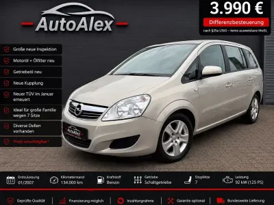 Gebraucht Opel Zafira Edition 140 PS (102 kW) 2009 Silber Van / Kleinbus