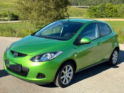 Gebraucht Mazda 2 86 PS (63 kW) 2008 Grün Kleinwagen