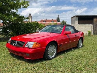 Usata Mercedes SL300 231 CV (169 kW) 1991 Rosso Coupé