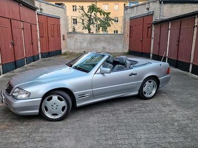 Second-hand Mercedes SL500 AMG 315 CP (231 kW) 1998 Argintiu Cabrio