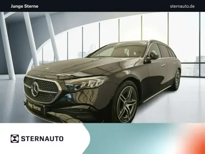 Gebraucht Mercedes E200 Advanced 204 PS (150 kW) 2023 Metalliclack obsidianschwarz Kombi
