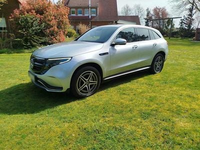 Second-hand Mercedes EQC400 AMG line 300 kW (408 CP) 2019 Argintiu SUV
