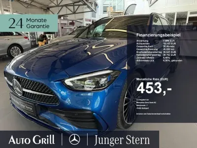 Gebraucht Mercedes C180 AMG Line Premium 170 PS (125 kW) 2025 Spektralblau metallic Kombi