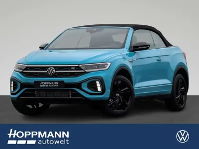 Gebraucht VW T-Roc Cabriolet R-line 150 PS (110 kW) 2026 Teal blue / schwarz Cabrio