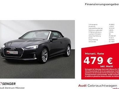 Gebraucht Audi A5 Cabriolet Ambiente 204 PS (150 kW) 2022 Grau Cabrio