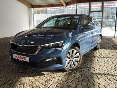 Gebraucht Skoda Scala Clever 95 PS (69 kW) 2021 Blau Kleinwagen