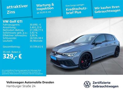 Gebraucht VW Golf VIII GTI Clubsport 300 PS (220 kW) 2022 Mondsteingrau Limousine