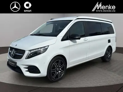 Gebraucht Mercedes V250 Marco Polo 190 PS (139 kW) 2023 Bergkristallweiß metallic Van / Kleinbus