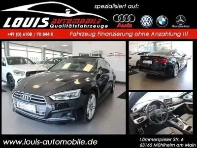 Brugt Audi A5 Sportback S-Line 190 HK (139 kW) 2017 Sort Hatchback