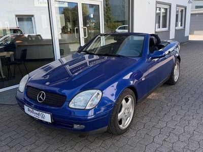 Second-hand Mercedes SLK230 193 CP (141 kW) 1999 Albastru Cabrio