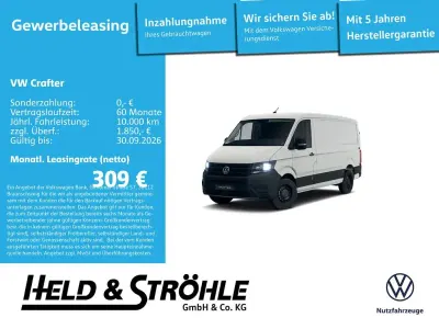 Neu VW Crafter 140 PS (102 kW) 2026 Weiß Van