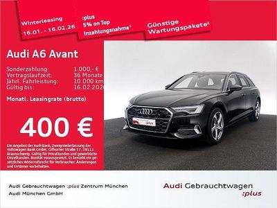 Mythosschwarz metallic Gebraucht 2025 Audi A6 Advanced Plus Kombi | 49.475 € (Fairer Preis)