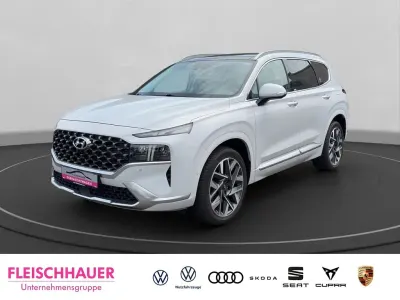Gebraucht Hyundai Santa Fe Signature 201 PS (147 kW) 2020 Weiss SUV