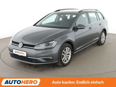 Gebraucht VW Golf VII Highline 125 PS (91 kW) 2018 Grau Kombi