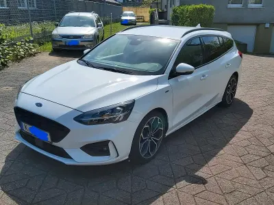 Brugt Ford Focus ST-Line 150 HK (110 kW) 2019 Hvid Stationcar