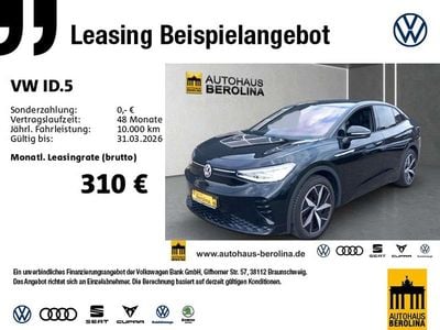 Gebraucht VW ID.5 GTX 219 kW (299 PS) 2022 Mythosschwarz metallic SUV