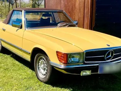 Gebraucht Mercedes 450 179 PS (131 kW) 1979 Gelb Cabrio