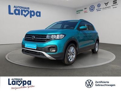 Gebraucht VW T-Cross Life 95 PS (69 kW) 2023 Gruen SUV