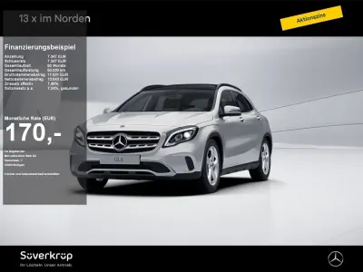 Brugt Mercedes GLA180 122 HK (89 kW) 2019 Sølv SUV