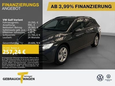 Grau Gebraucht 2023 VW Golf VIII Life Kombi | 19.350 € (Fairer Preis)