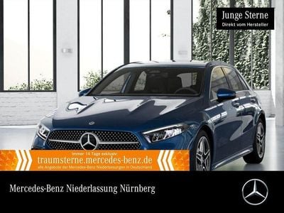 Brugt Mercedes A200 Advanced Plus 163 HK (119 kW) 2025 Blå Sedan