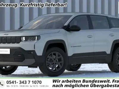 Neu Jeep Compass Altitude 145 PS (106 kW) 2026 Antarctica weiß metallic SUV