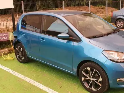 Gebraucht Skoda Citigo-e IV Style 61 kW (83 PS) 2020 Blau Kleinwagen