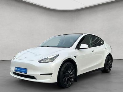 Gebraucht Tesla Model Y Performance 392 kW (534 PS) 2022 Weiß SUV