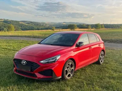 Gebraucht Hyundai i30 N Line 120 PS (88 kW) 2021 Rot Limousine