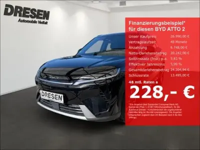 Brugt BYD Atto 2 Boost 212 HK (155 kW) 2026 Sort SUV