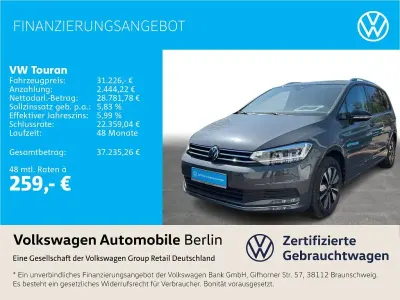 Gebraucht VW Touran Comfortline 150 PS (110 kW) 2025 Delfingrau metallic Van / Kleinbus