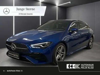 Gebraucht Mercedes CLA200 AMG 163 PS (119 kW) 2025 Lack spektralblau Kombi