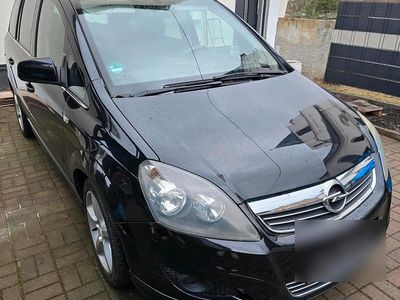 Gebraucht Opel Zafira 2010 Schwarz Van / Kleinbus
