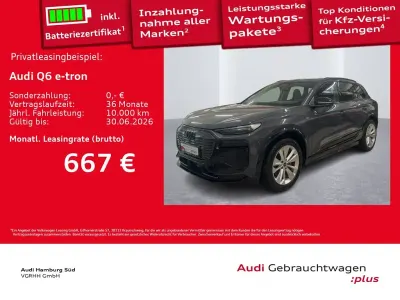 Używany Audi Q6 e-tron S-Line 225 kW (306 KM) 2025 Szary SUV