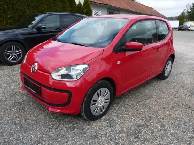Brugt VW up! move up! 60 HK (44 kW) 2012 Rød Hatchback
