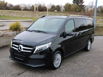 gebraucht Mercedes V220 d EDITION lang 2x Schiebetüre LED AHK Kamera