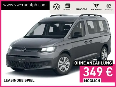Neu VW Caddy Life 122 PS (89 kW) 2026 Indiumgrau metallic Van / Kleinbus
