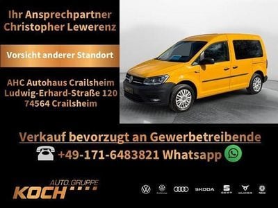 Gebraucht VW Caddy Trendline 102 PS (75 kW) 2020 Rapsgelb Van / Kleinbus