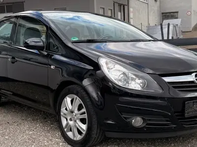 Gebraucht Opel Corsa Edition 90 PS (66 kW) 2008 Schwarz Kleinwagen