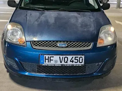 Gebraucht Ford Fiesta 60 PS (44 kW) 2007 Blau Kleinwagen