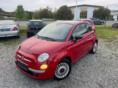 Gebraucht Fiat 500 Lounge 69 PS (50 kW) 2009 Rot Cabrio