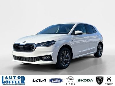 Gebraucht Skoda Fabia Drive 95 PS (69 kW) 2024 Weiß Kleinwagen