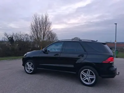 Brugt Mercedes GLE350 AMG line 258 HK (189 kW) 2015 Sort SUV