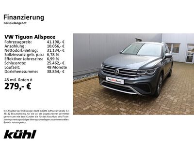 gebraucht VW Tiguan Allspace 2.0 TDI DSG 4M 7.Sitzer Elegance Navi,AHK,Kamera