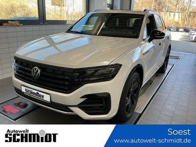 Gebraucht VW Touareg R-line Plus 421 PS (309 kW) 2020 Oryxweiß perlmutteffekt SUV