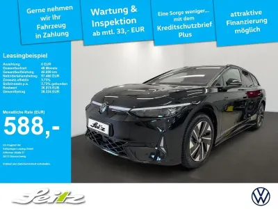 Gebraucht VW ID.7 GTX 250 kW (340 PS) 2025 Schwarz Kombi