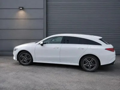 Gebraucht Mercedes CLA250e Shooting Brake AMG 218 PS (160 kW) 2021 Weiß Kombi