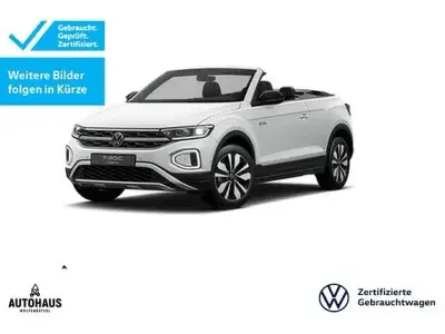 Gebraucht VW T-Roc Cabriolet Goal 116 PS (85 kW) 2025 Weiß Cabrio