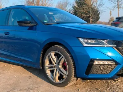 Occasion Skoda Octavia RS 245 ch (180 kW) 2021 Bleue Break