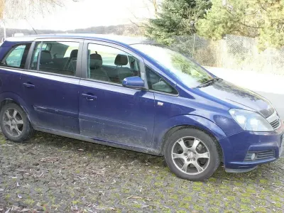 Brugt Opel Zafira 120 HK (88 kW) 2005 Blå MPV